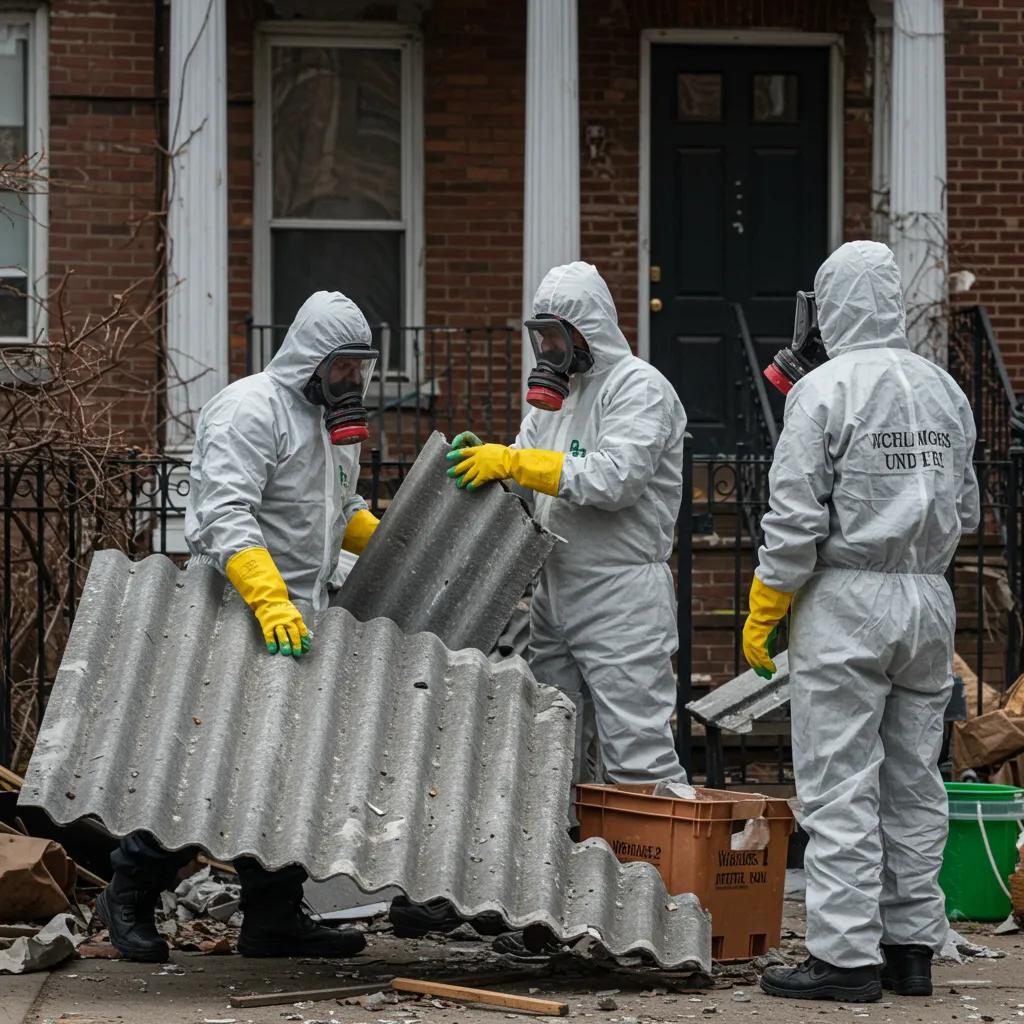 Picture of Asbestos Removal in NY: Expert Advice - Restoration Experts.