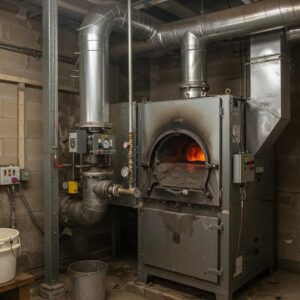 furnace-showing-signs-of-puff-back-damage-with-soot-and-smoke-5a7952ce-d349-4cfd-8f7f-a3dfb2168efc.webp Furnace showing signs of puff back damage with soot and smoke