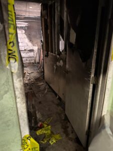 Case studies Fire hazard Heating system Oil burner malfunction Preventive measures Puffback Puffback cleanup Safety protocols Soot discharge Structural damage Toxic fumes Burner explosion Making a Building Safe Again: A Burn Cleanup Project
