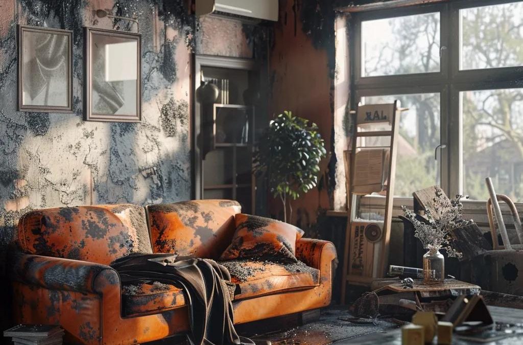 Puff Back Cleanup Steps: Distinguishing Fire Damage Effects